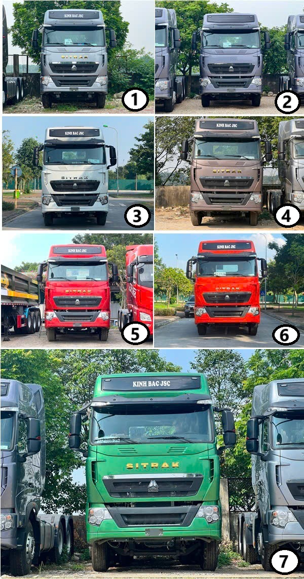 Xe đầu kéo Howo Sitrak T7H