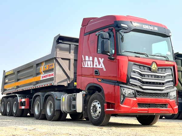 Đầu kéo Howo Max móc ben Yunli Sinotruk